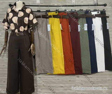 Nohavice dlhé s opaskom dámske (S/M/L ONE SIZE) IMPOZ25LV-25356