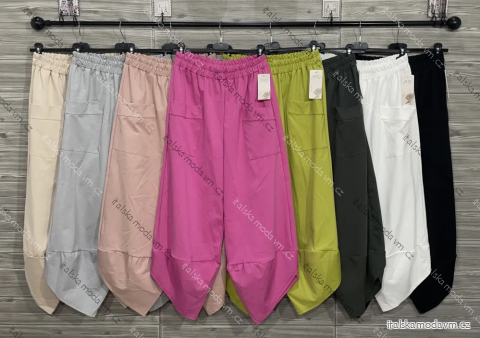 Nohavice letné dámske (S/M/L ONE SIZE) TALIANSKA MÓDA IMPOZ25JMD-2755