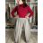 Nohavice manžerstrové  oversize dlhé dámske VERONA (M/L/XL ONE SIZE) TALIANSKA MóDA IMSM2511441