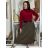 Sukně s páskem manžestrová dámská RITA (S/M/L ONE SIZE) ITALSKá MóDA IMSM251153