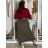 Sukně s páskem manžestrová dámská RITA (S/M/L ONE SIZE) ITALSKá MóDA IMSM251153
