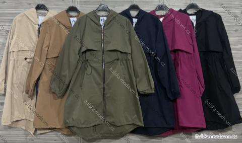 Kabát s kapucňou dlhý rukáv dámsky (S/M/L ONE SIZE) IMPOZ25JSD-13675