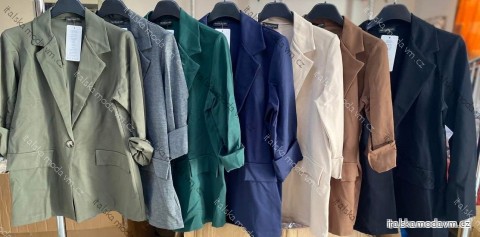 Sako dlouhý rukáv dámské (S/M/L ONE SIZE) ITALSKÁ MÓDA IMM25M9918