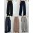 Nohavice dlhé s opaskom dámske (S/M/L ONE SIZE) TALIANSKA MÓDA IMM25M12825