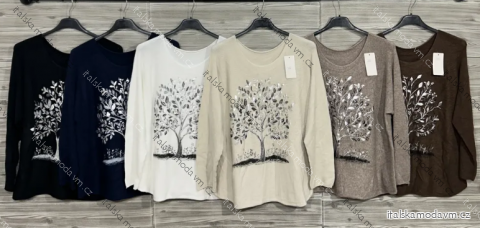 Tunika dlhý rukáv dámska (S/M/L ONE SIZE) IMPOZ25XDJ-24015A