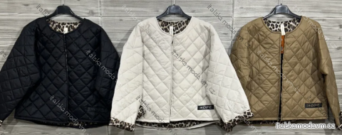 Bunda dlouhý rukáv dámská (S/M ONE SIZE) ITALSKÁ MÓDA IMPOZ25SM-28529