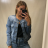 Bunda riflová dlouhý rukáv dámská (XS-XL) RE-DRESS MA523C016-B/DUR modrá džínová M