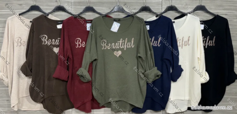 Tunika dlhý rukáv dámska (S/M/L ONE SIZE) IMPOZ25JSD-16774