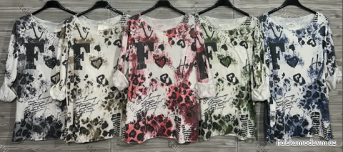 Tunika dlhý rukáv dámska (S/M/L ONE SIZE) IMPOZ25LW-90536A