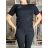 Svetr upletový tenký krátký rukáv dámské LEXI (S/M/L ONE SIZE) ITALSKÁ MÓDA IMWCP25W8505/DUR S/M/L Černá