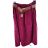 Sukně s páskem manžestrová dámská MONA (S/M/L ONE SIZE) ITALSKá MóDA IMSM251155