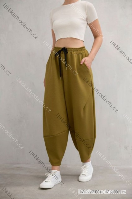 Nohavice outdoorové dámske nadrozmer (46/48/50 ONE SIZE) TALIANSKA MÓDA IM425613