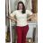 Svetr úpletový krátký rukáv dámský KEYSY (S/M/L ONE SIZE) IMWDF252704/DU S/M/L hnědá