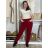 Nohavice dámske VIKTORY (S/M/L ONE SIZE) TALIANSKA MÓDA IMD25227/DU S/M/L hnedá