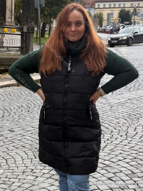 Vesta s kapucňou dámska nadrozmer (3XL-7XL) SKORP PMW23C20271B/DR