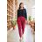 Nohavice elegantné dámske (S/M/L ONE SIZE) TALIANSKA MÓDA IMD25265