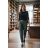 Nohavice elegantné dámske (S/M/L ONE SIZE) TALIANSKA MÓDA IMD25265