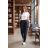 Nohavice elegantné dámske (S/M/L ONE SIZE) TALIANSKA MÓDA IMD25265