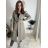 Kabát trenčkot dlhý slabý s opaskom dlhý rukáv dámsky (S/M/L ONE SIZE) TALIANSKA MÓDA IMWKK252579/DR vínová S/M/L