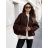 Kabátik oversize dlhý rukáv dámsky (S/M/L ONE SIZE) TALIANSKA MÓDA IMD25277