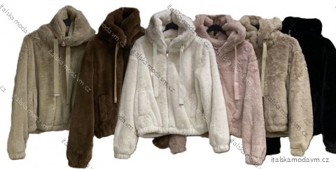 Mikina teplá dlhý rukáv dámska (S/M/L ONE SIZE) TALIANSKA MÓDA IMC25473