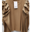 Tunika tričko dlhý rukáv dámska (S/M/L ONE SIZE) TALIANSKA MÓDA IMPLI255896-6083