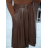 Sukňa koženková stredne dlhá s opaskom dámska (S/M/L ONE SIZE) TALIANSKA MÓDA IMPLI258040