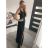 Šaty elegantné spoločenské dlhé na ramienka dámske (XS/S/M/L ONE SIZE) TALIANSKA MÓDA IM322045/DUR M/L červená