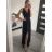 Šaty elegantné spoločenské dlhé na ramienka dámske (XS/S/M/L ONE SIZE) TALIANSKA MÓDA IM322045/DRU modrá královská