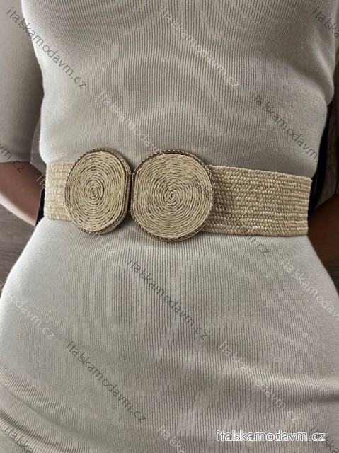 Opasok dámsky (ONE SIZE) TALIANSKA MÓDA IMWS25G-102/DUR béžová ONE SIZE
