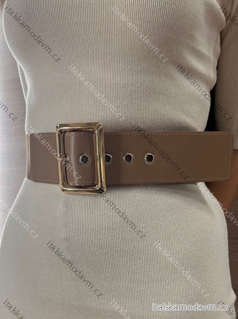 Opasok dámsky (ONE SIZE) TALIANSKA MÓDA IMWS2500012/DUR hnedá ONE SIZE