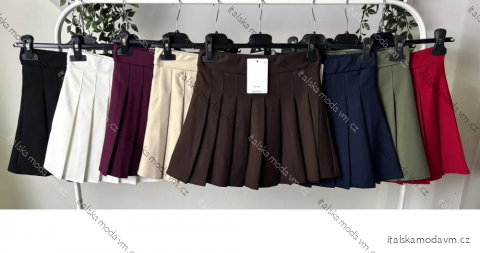 Sukňa krátka skladaná dámska (S/M/L ONE SIZE) TALIANSKA MÓDA IMPLP2433110075