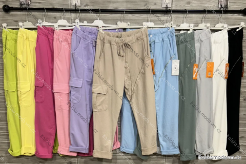 Kalhoty outdoorové dámské (S/M/L ONE SIZE) ITALSKÁ MÓDA IMPOZ25LV-7529