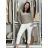 Nohavice strečové dlhé dámske PANTALONE  (S/M/L ONE SIZE) IMPOZ25LV-6318