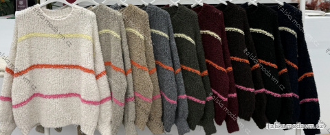 Sveter dlhý rukáv dámsky (S/M/L ONE SIZE) TALIANSKA MÓDA IMPLI2531155