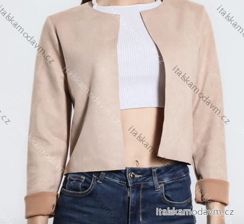 Sako cardigan dlouhý rukáv dámské (S/M/L ONE SIZE) ITALSKÁ MÓDA IMPLI258128