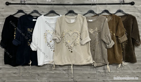 Tunika teplá dlouhý rukáv dámská (S/M/L ONE SIZE) IMPOZ25LW-91132