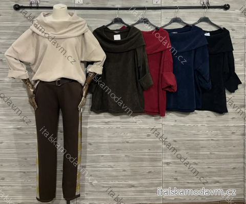 Tunika teplá dlouhý rukáv dámská (S/M/L ONE SIZE) IMPOZ25JSD-16793