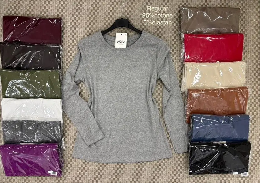Tričko dlhý rukáv dámske (S/M/L ONE SIZE) TALIANSKA MÓDA IMPLP2522500060