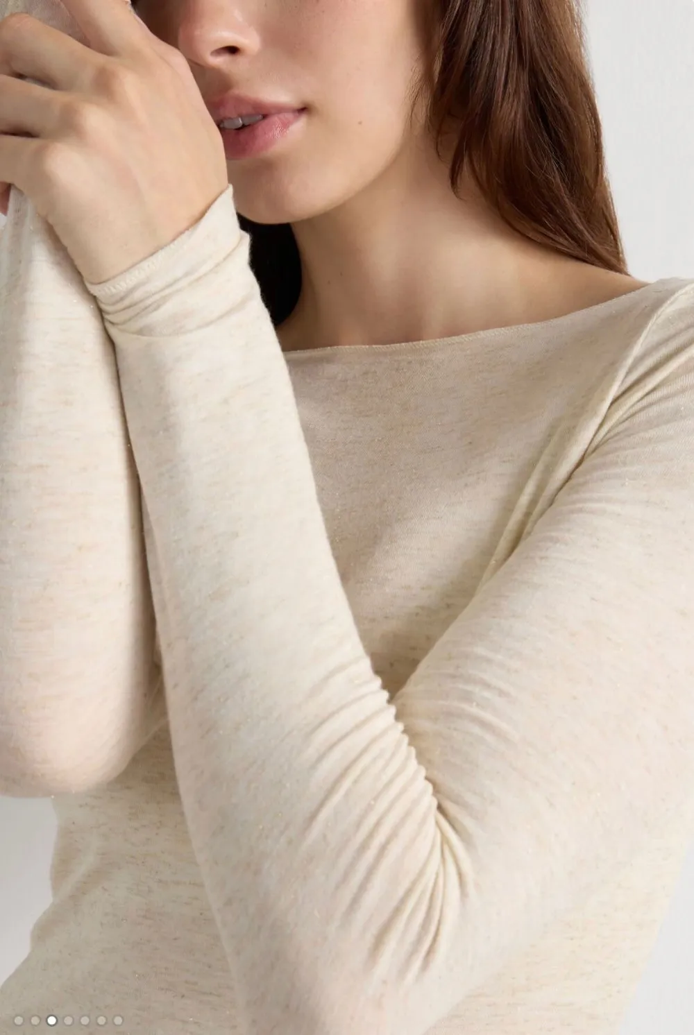 Tričko trblietavé dlhý rukáv dámske (S/M/L ONE SIZE) TALIANSKA MÓDA IMPLP2590441080