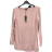 Tričko dlhý rukáv dámske (L/XL ONE SIZE) TALIANSKA MÓDA IMM22W141XL