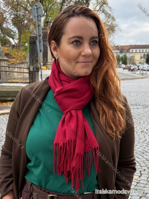 Šál teplá dlhá dámska (ONE SIZE) ORCHIDEJ ORC25DAN2513-82