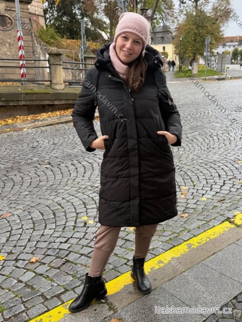 Kabát bunda zimní nadrozměr dámský (M-3XL) SKORP PMW25TM-2506B/DUR XL Černá