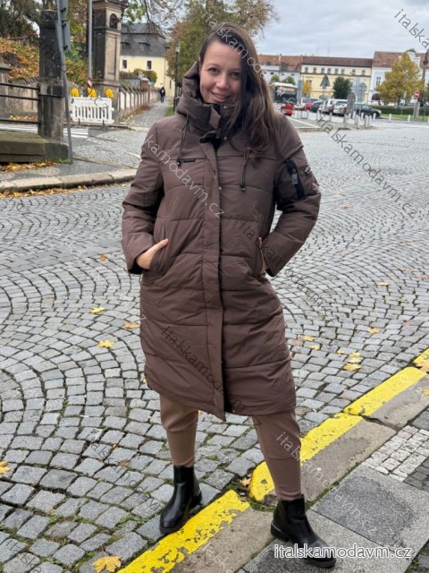 Kabát bunda zimný nadrozmer dámsky (M-3XL) SKORP PMW25TM-2506/DUR