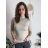 Svetr úpletový krátký rukáv dámský KEYSY (S/M/L ONE SIZE) IMWDF252704/DU S/M/L hnědá