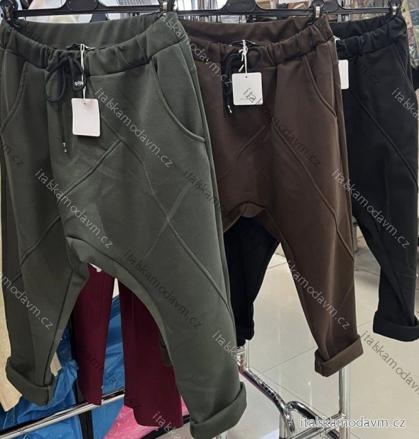 Tepláky baggy dámske (XS/S/M ONE SIZE) TALIANSKA MÓDA IMM25M3458