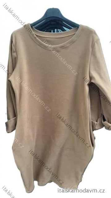 Šaty klasik teplé dlhý rukáv dámske (S/M/L ONE SIZE) TALIANSKA MÓDA IMM25M17158