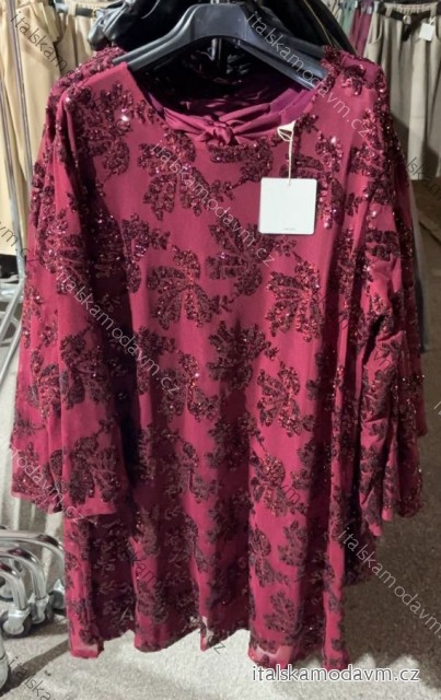 Blúzka dlhý rukáv dámska (XS/S/M ONE SIZE) TALIANSKA MÓDA IMM25M8095