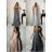 Šaty dlouhé společenské třpytivé na ramínka dámské MENDY (XS/S/M ONE SIZE) ITALSKÁ MÓDA IMM25M34726