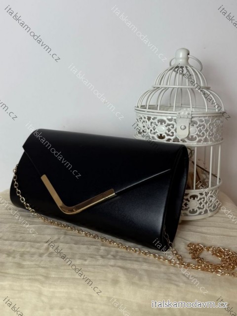 Kabelka listová kabelka dámska (ONE SIZE) CAELY IM0825A5048/DUR ONE SIZE čierna